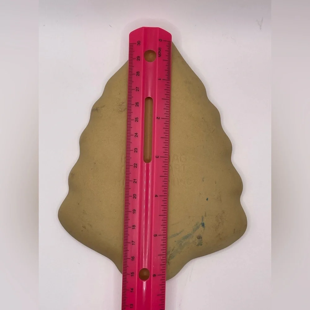 Brown Bag Vintage Ceramic Cookie Molds 3‎ Holiday Large Recipe Angel Tree Floral